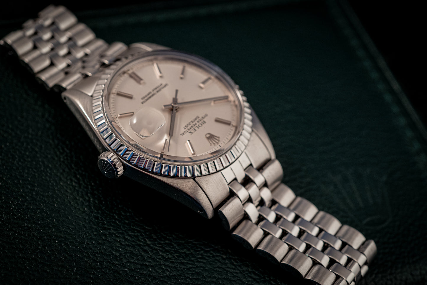 Rolex Datejust 36MM Stainless Steel Silver Dial Ref 1603