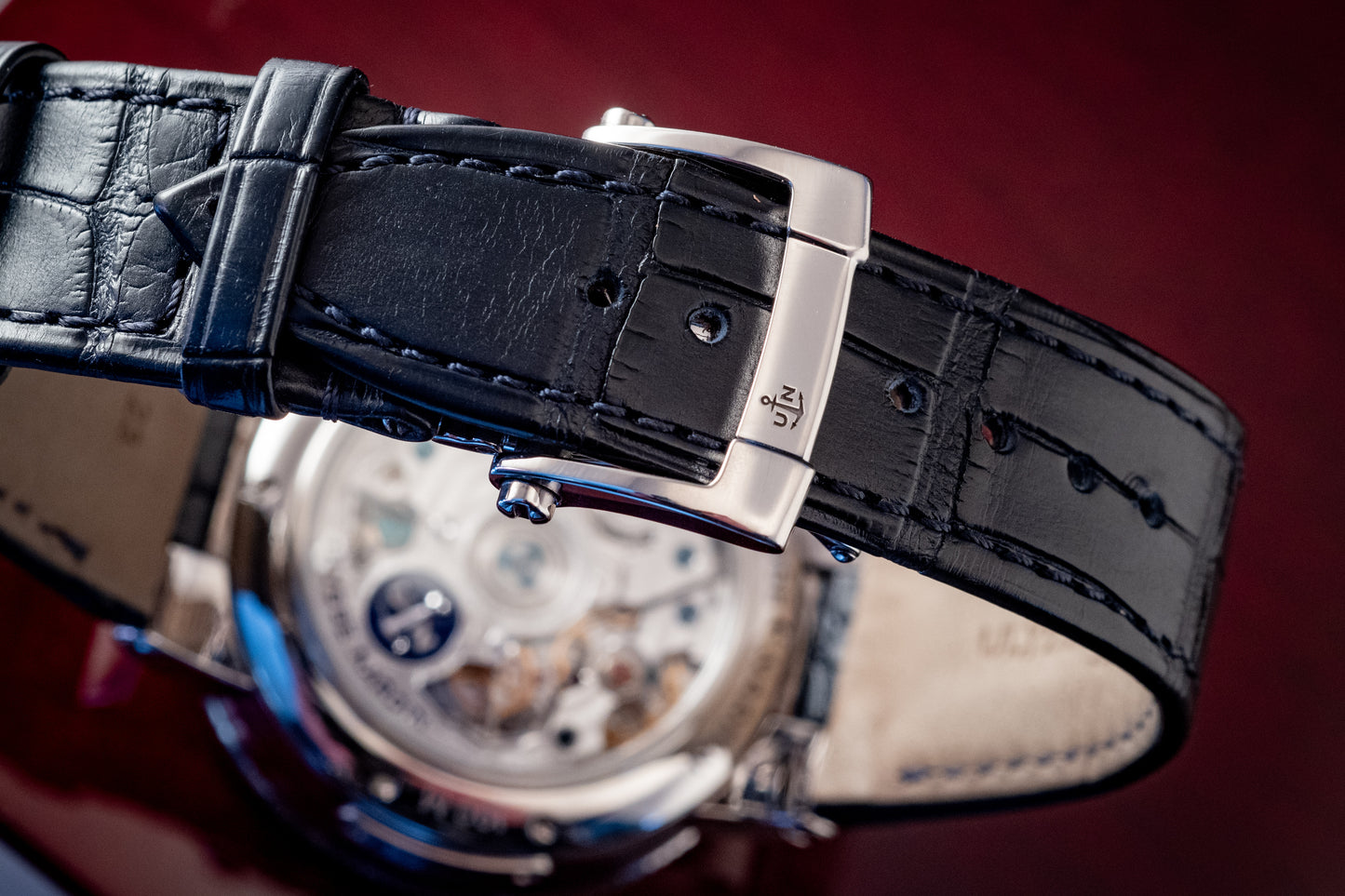 Ulysse Nardin Marine Chronograph 43mm Annual Calendar Box And Papers Ref 1533-150/EO