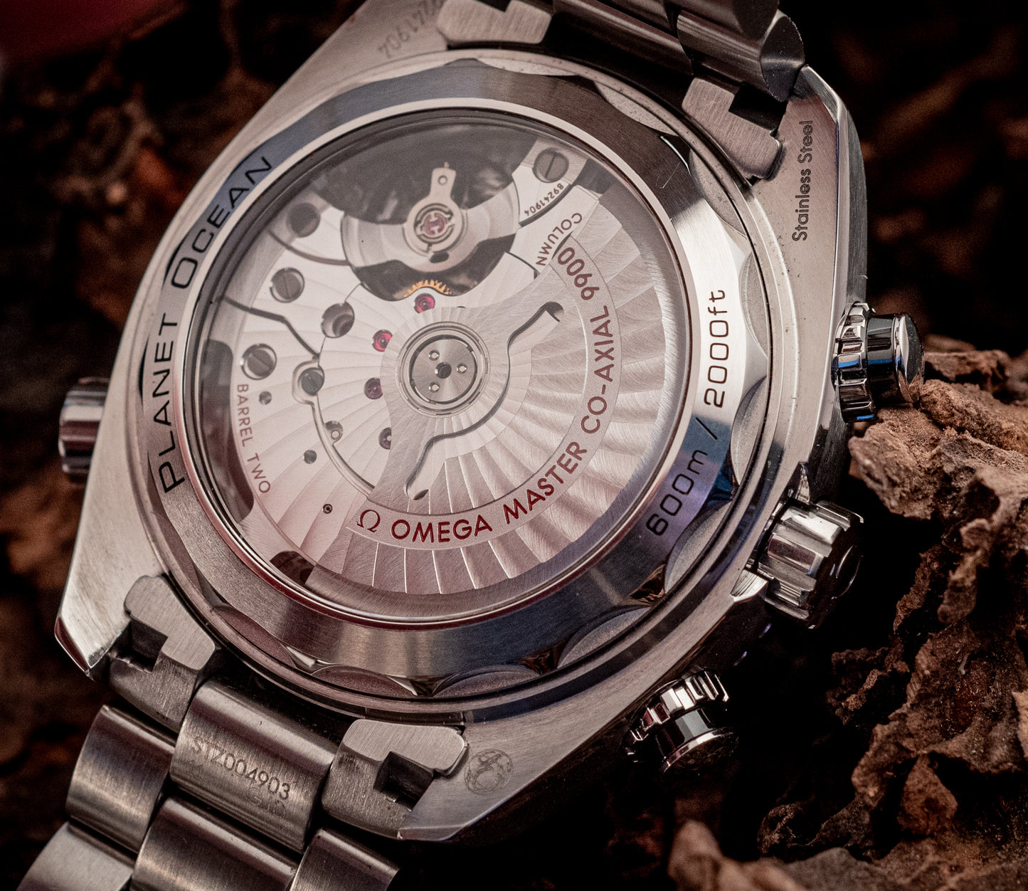 Omega Seamaster Planet Ocean Chronograph Ref 215.30.46.51.01.001 Box And Papers