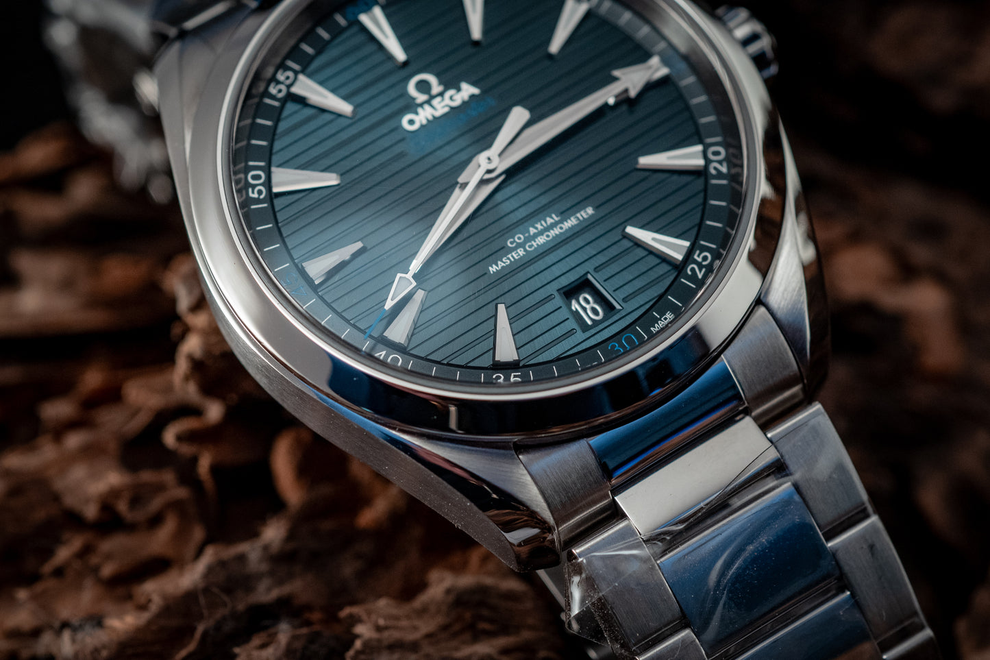 Omega 2024 Seamaster Aqua Terra Teak Blue Box And Papers Ref 220.10.41.21.03.001