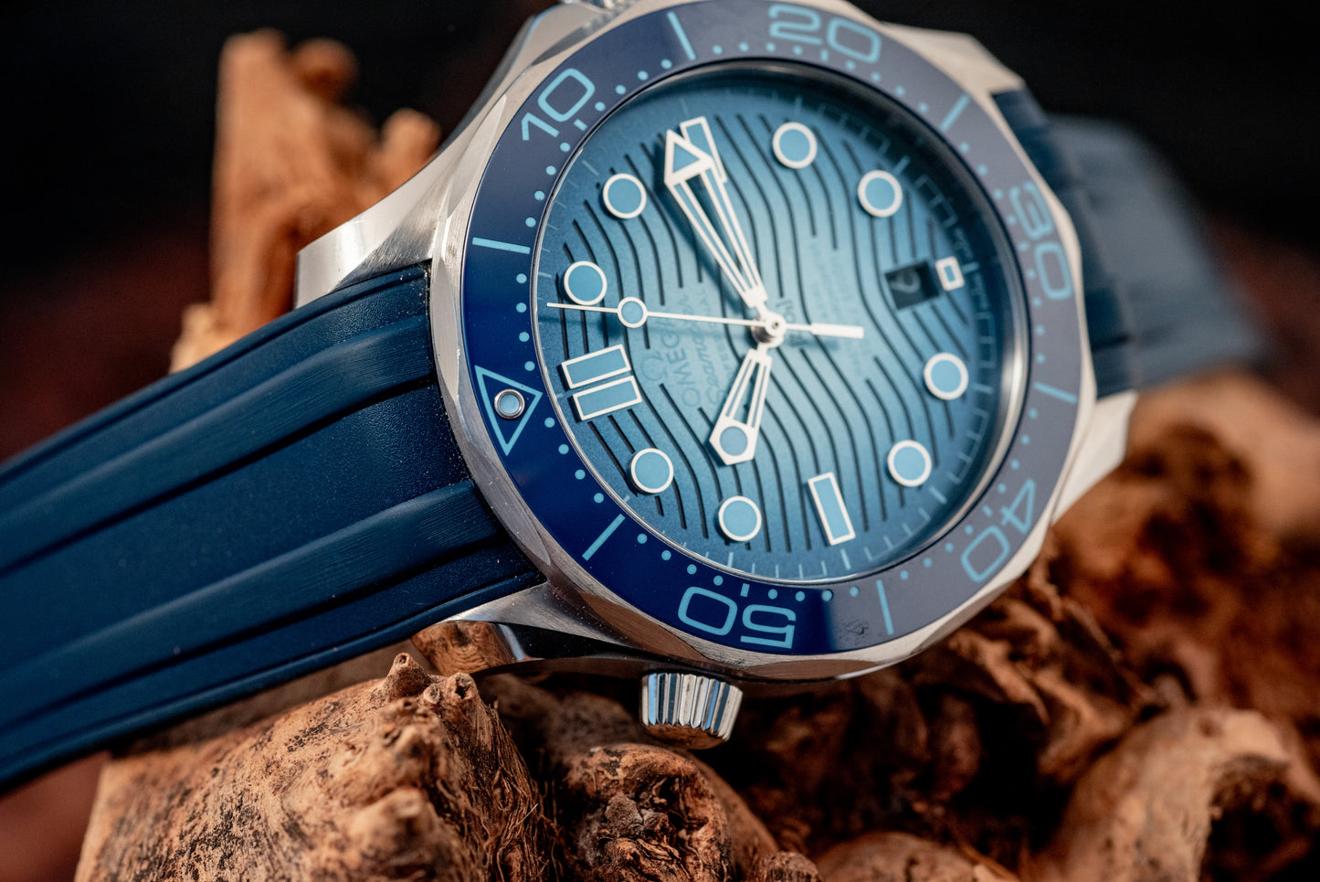 Omega Seamaster Diver 300M Summer Blue 2023 Box And Papers 210.32.42.20.03.002