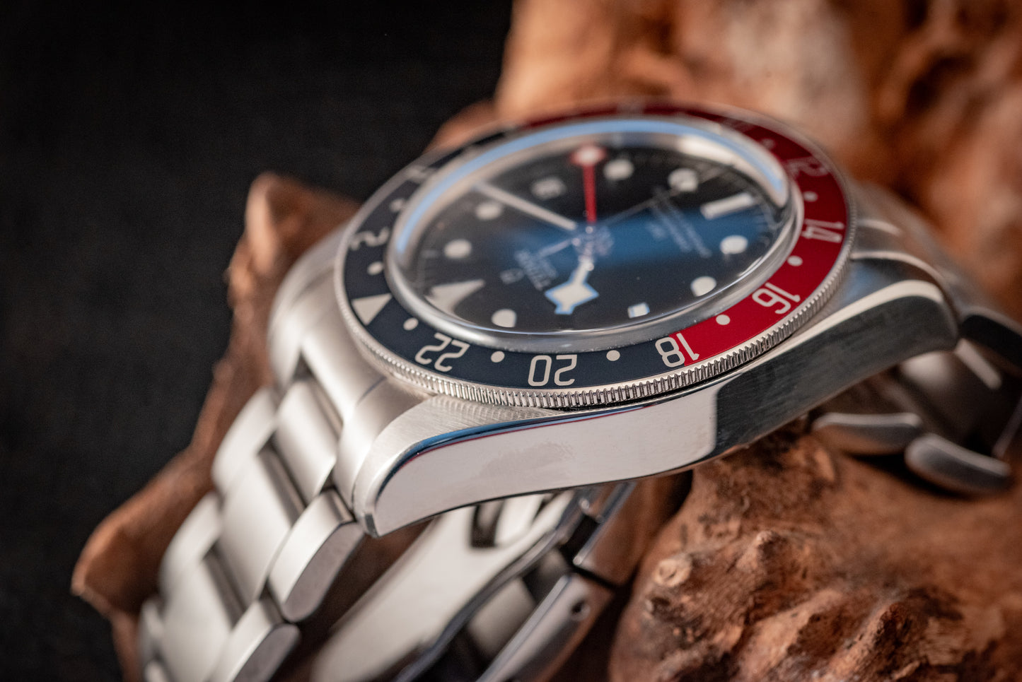 Tudor Black Bay GMT Pepsi 3 Straps Box And Papers Ref 79830RB