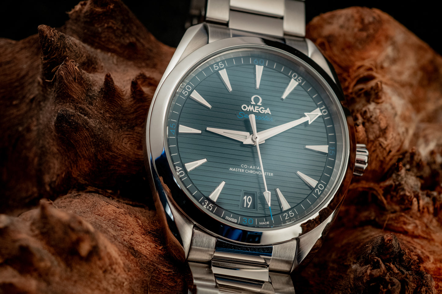 Omega Seamaster Aqua Terra Blue Dial 41MM 2020 Ref 220.10.41.21.03.001 Box And Papers