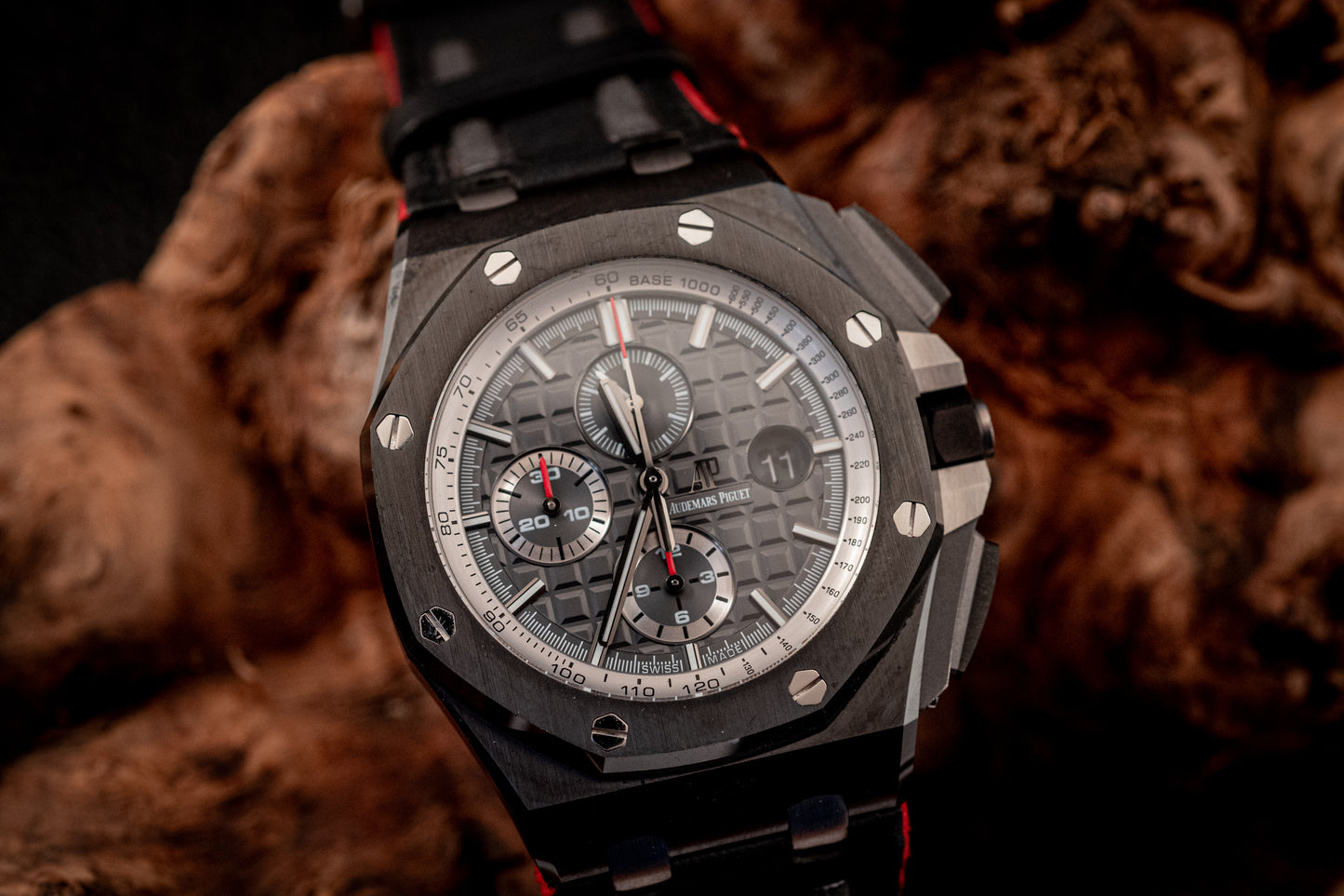 Audemars Piguet Royal Oak Offshore Chronograph Additional Strap Box And Papers Ref 26405CE.OO.A002CA.01