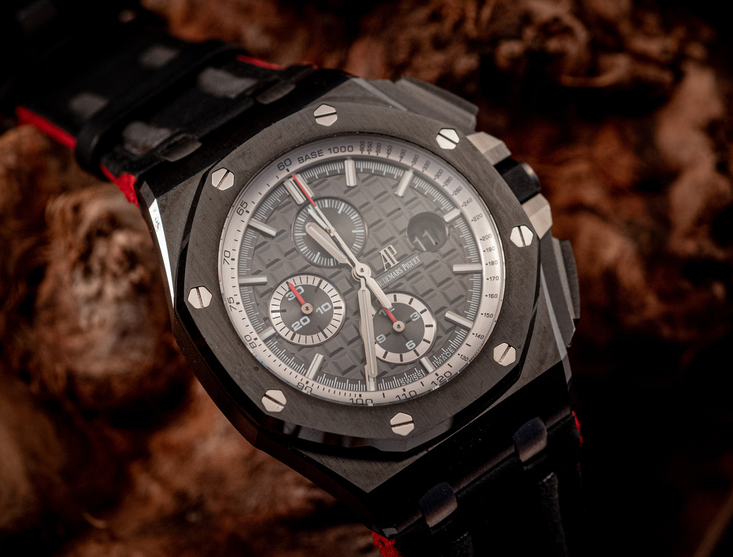 Audemars Piguet Royal Oak Offshore Chronograph Additional Strap Box And Papers Ref 26405CE.OO.A002CA.01