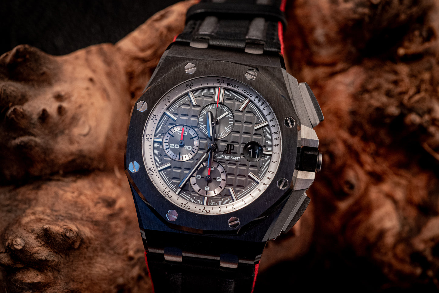 Audemars Piguet Royal Oak Offshore Chronograph Additional Strap Box And Papers Ref 26405CE.OO.A002CA.01