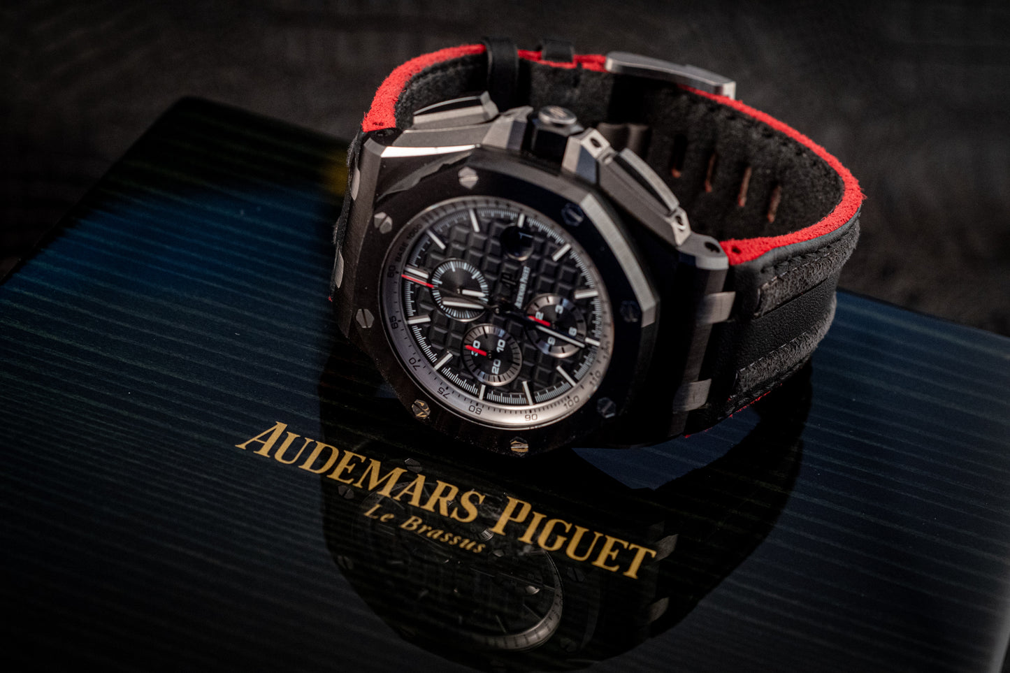 Audemars Piguet Royal Oak Offshore Chronograph Additional Strap Box And Papers Ref 26405CE.OO.A002CA.01