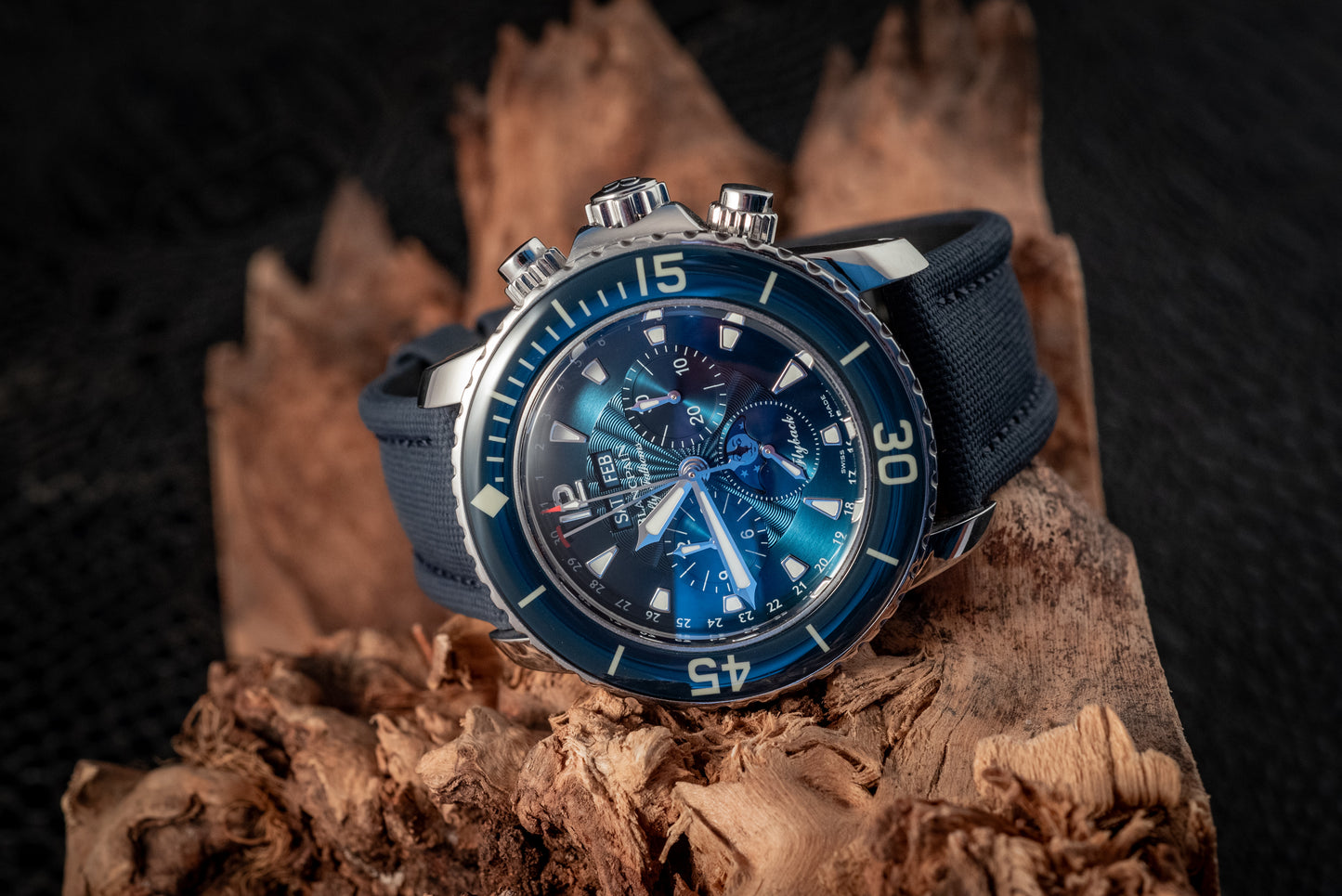 Blancpain Fifty Fathoms Blue Dial Box And Papers MSRP $32,300 2023 Service Papers Ref 5066f-1140-52b