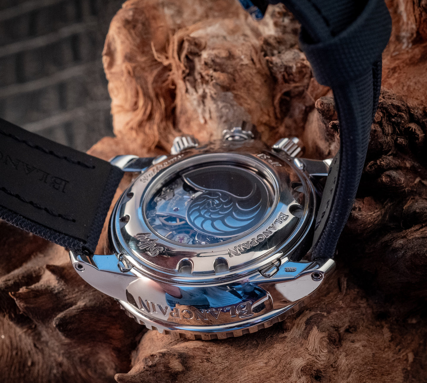 Blancpain Fifty Fathoms Blue Dial Box And Papers MSRP $32,300 2023 Service Papers Ref 5066f-1140-52b