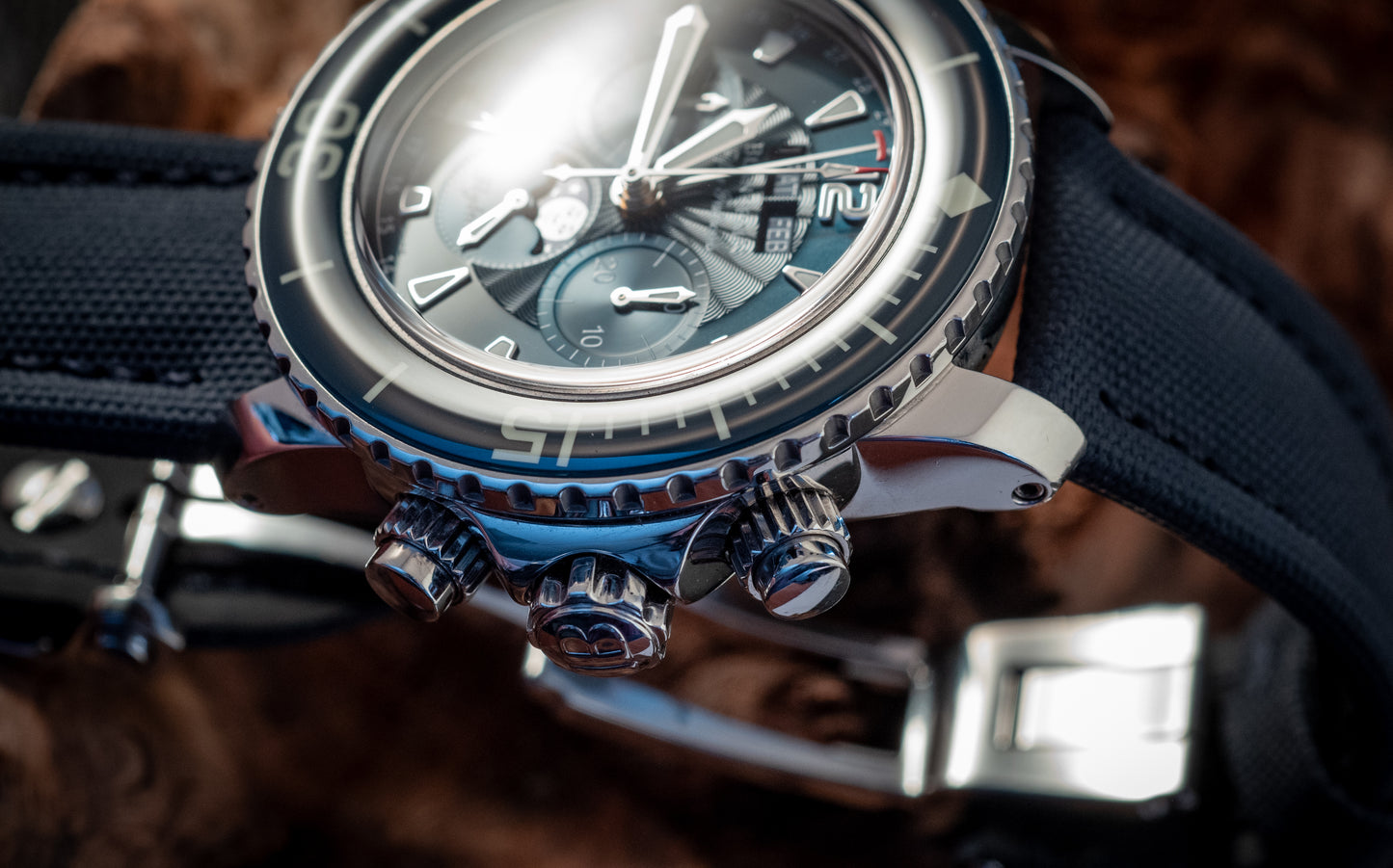 Blancpain Fifty Fathoms Blue Dial Box And Papers MSRP $32,300 2023 Service Papers Ref 5066f-1140-52b