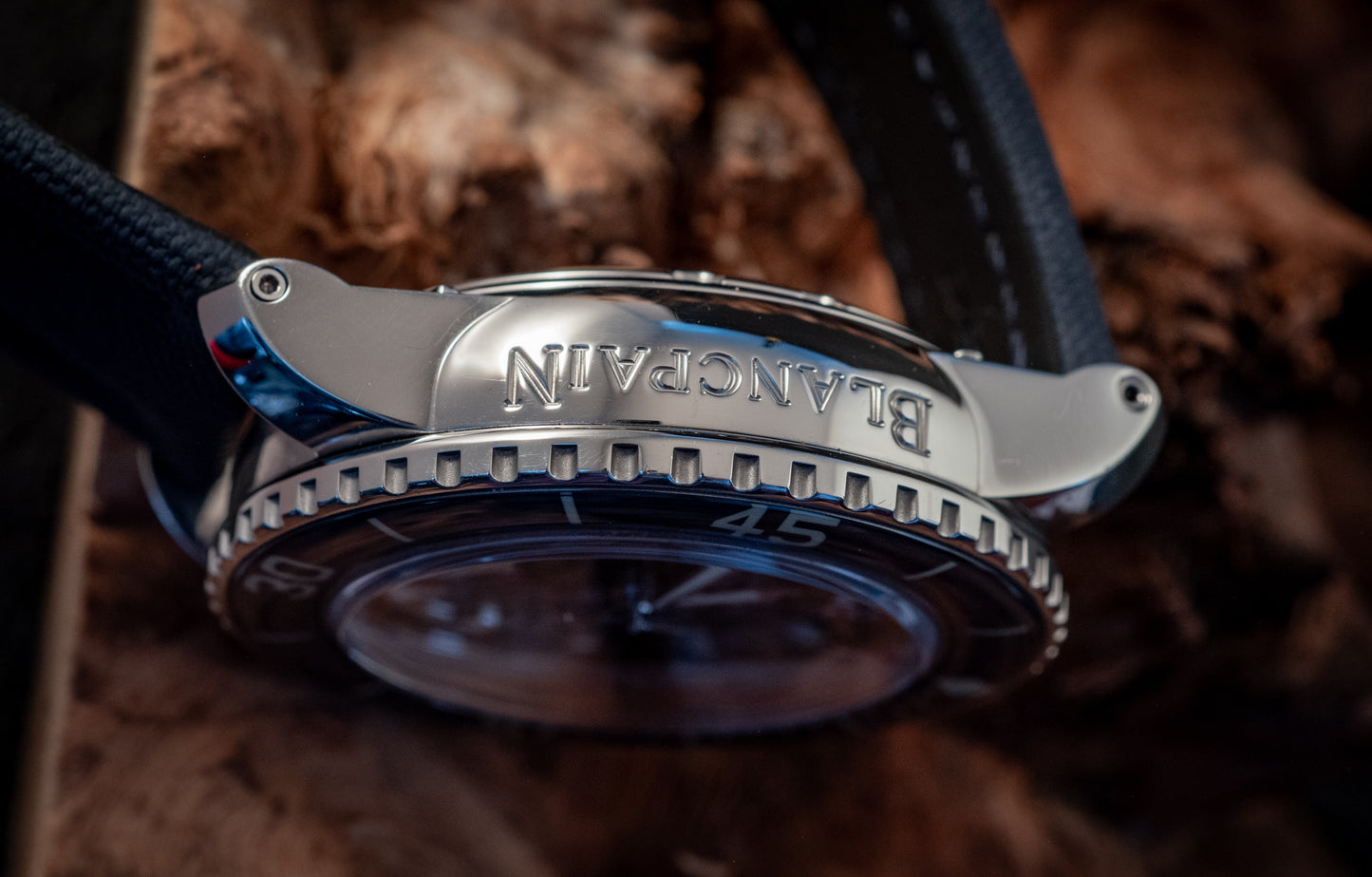 Blancpain Fifty Fathoms Blue Dial Box And Papers MSRP $32,300 2023 Service Papers Ref 5066f-1140-52b