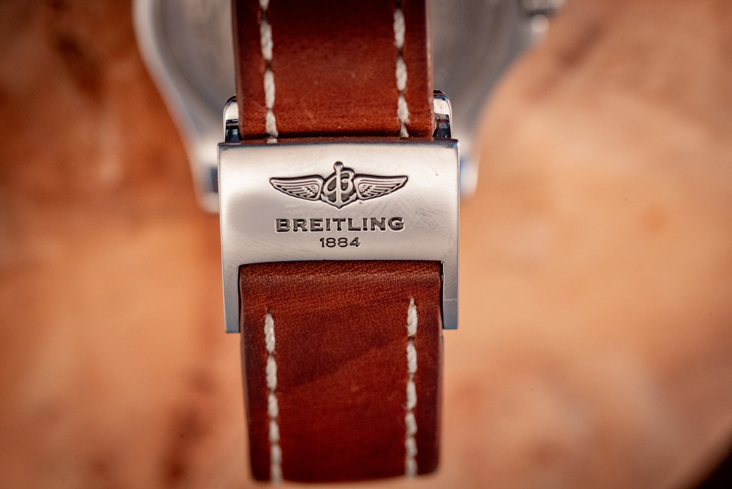Breitling Avenger II GMT 43 Leather Strap Ref A3239011/BC34 Box And Papers