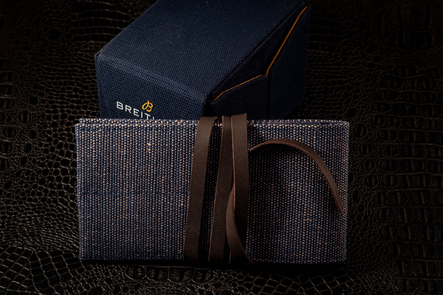 Breitling Superocean 42mm 2022 Service Paperwork Box And Papers Travel Pouch Ref A17366021B1S2