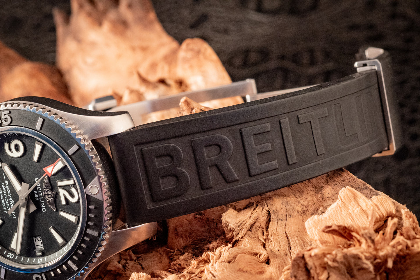 Breitling Superocean 42mm 2022 Service Paperwork Box And Papers Travel Pouch Ref A17366021B1S2