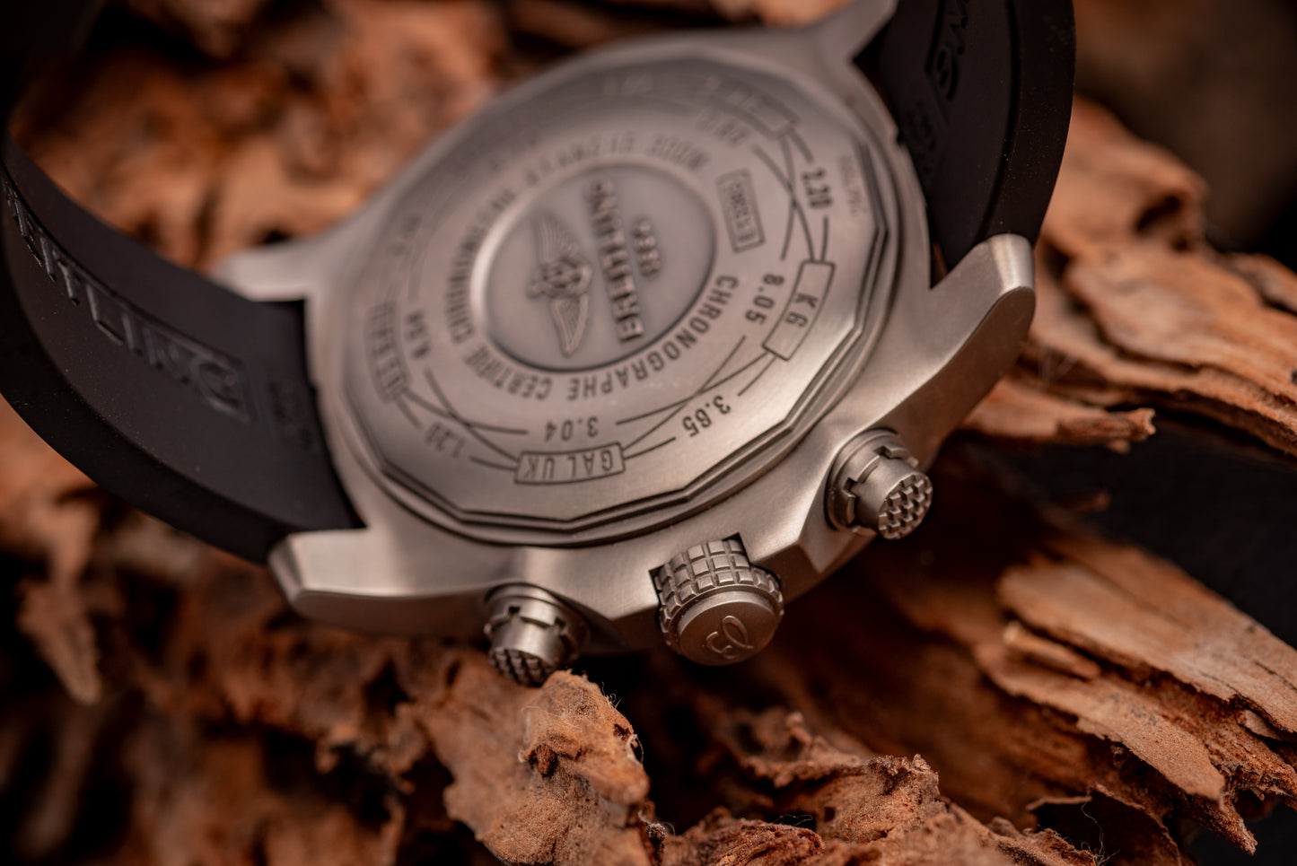 Breitling Avenger Bandit Titanium Ref Number E1338310/M534 Box And Papers 2 Additional Straps