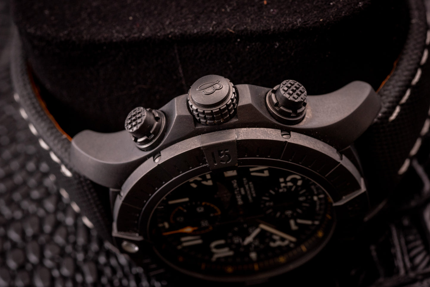 Breitling Avenger Night Mission Chronograph 45MM Ref V13317101B1X2 Box And Papers