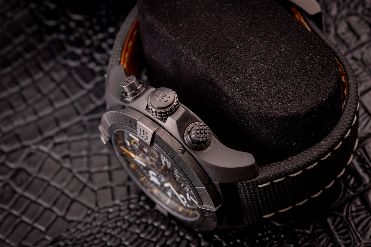Breitling Avenger Night Mission Chronograph 45MM Ref V13317101B1X2 Box And Papers