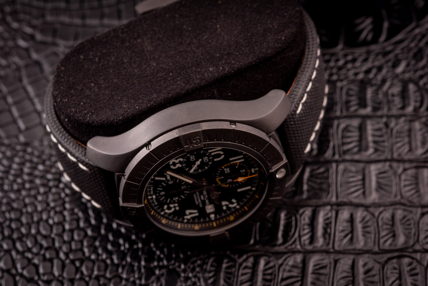 Breitling Avenger Night Mission Chronograph 45MM Ref V13317101B1X2 Box And Papers