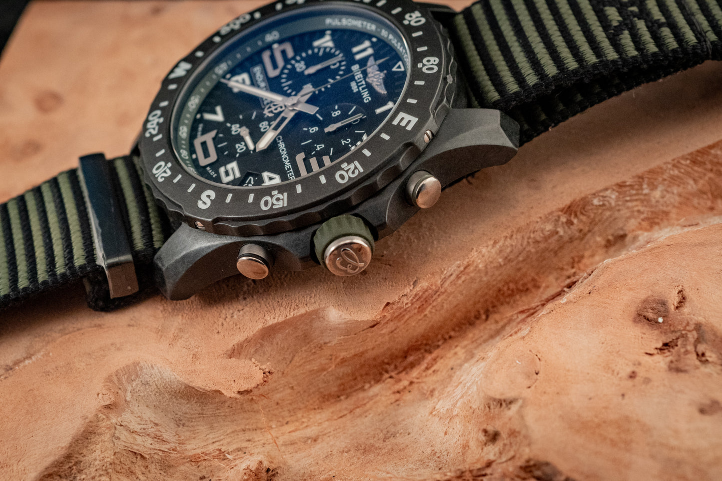 Breitling Endurance Pro Kelly Green 44MM Slater Strap 2022 Box And Papers Ref X82310