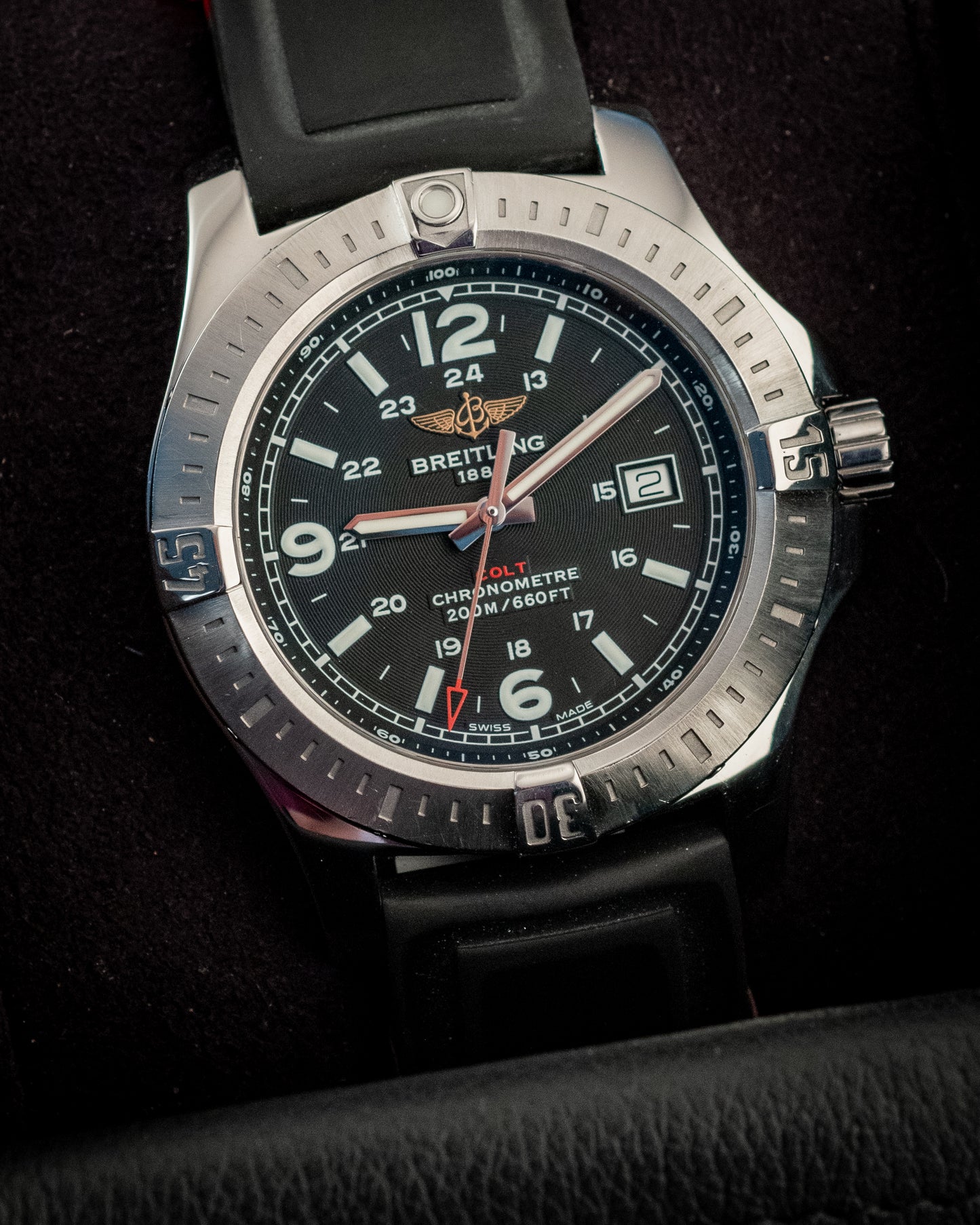 Breitling Colt Box And Papers Ref A7438811/BD45