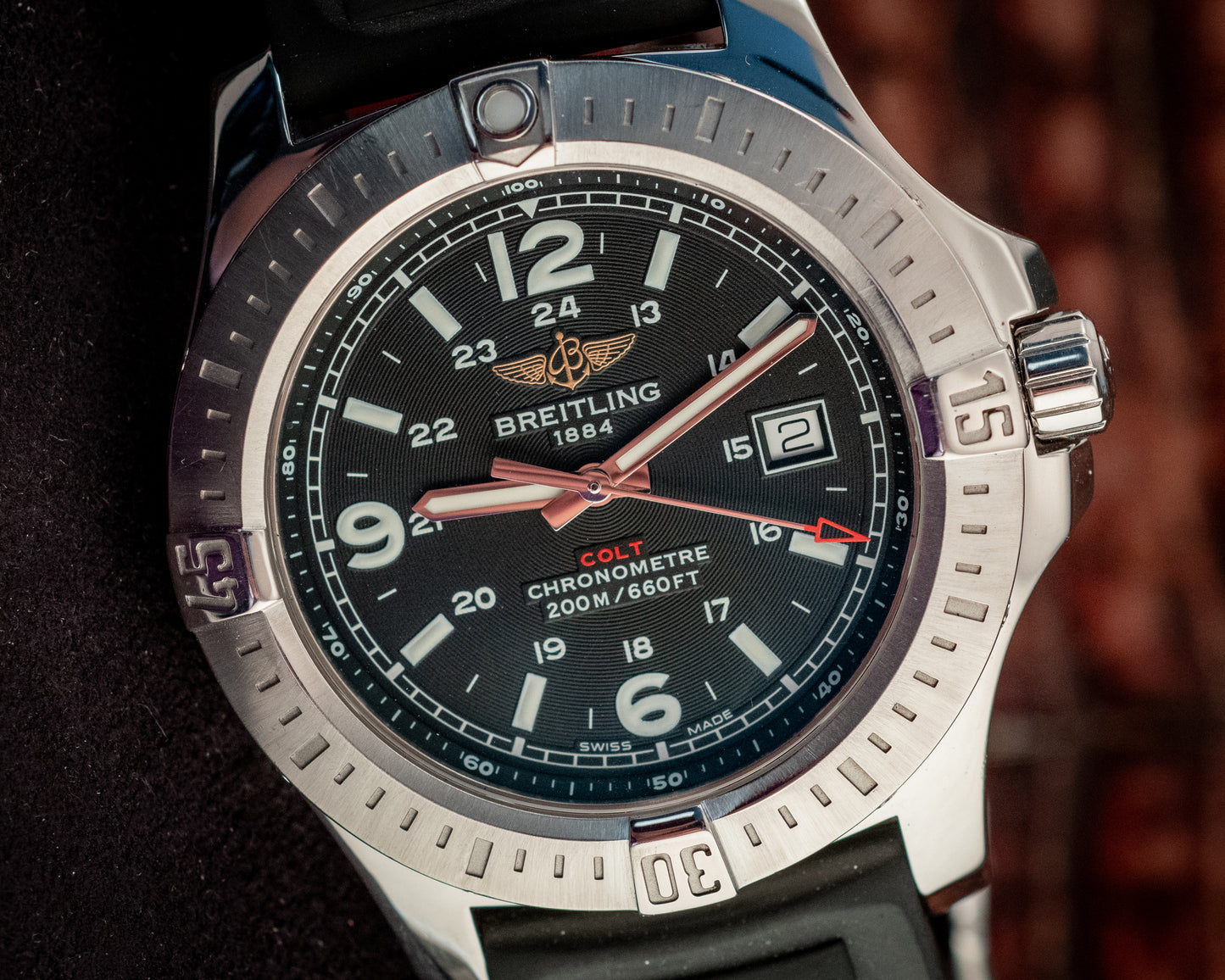 Breitling Colt Box And Papers Ref A7438811/BD45