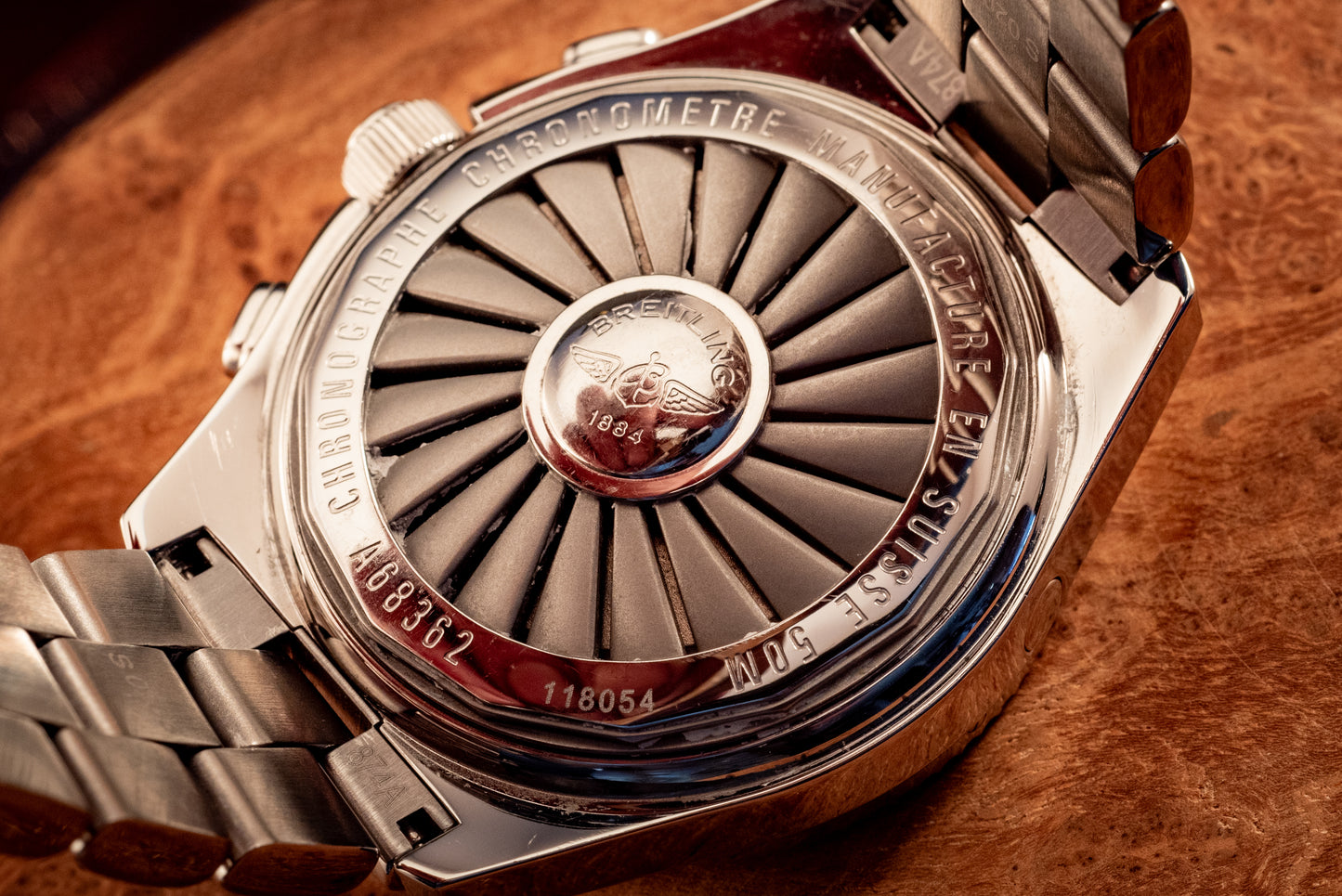 Breitling B-1 Watch Ref A68062 Travel Case