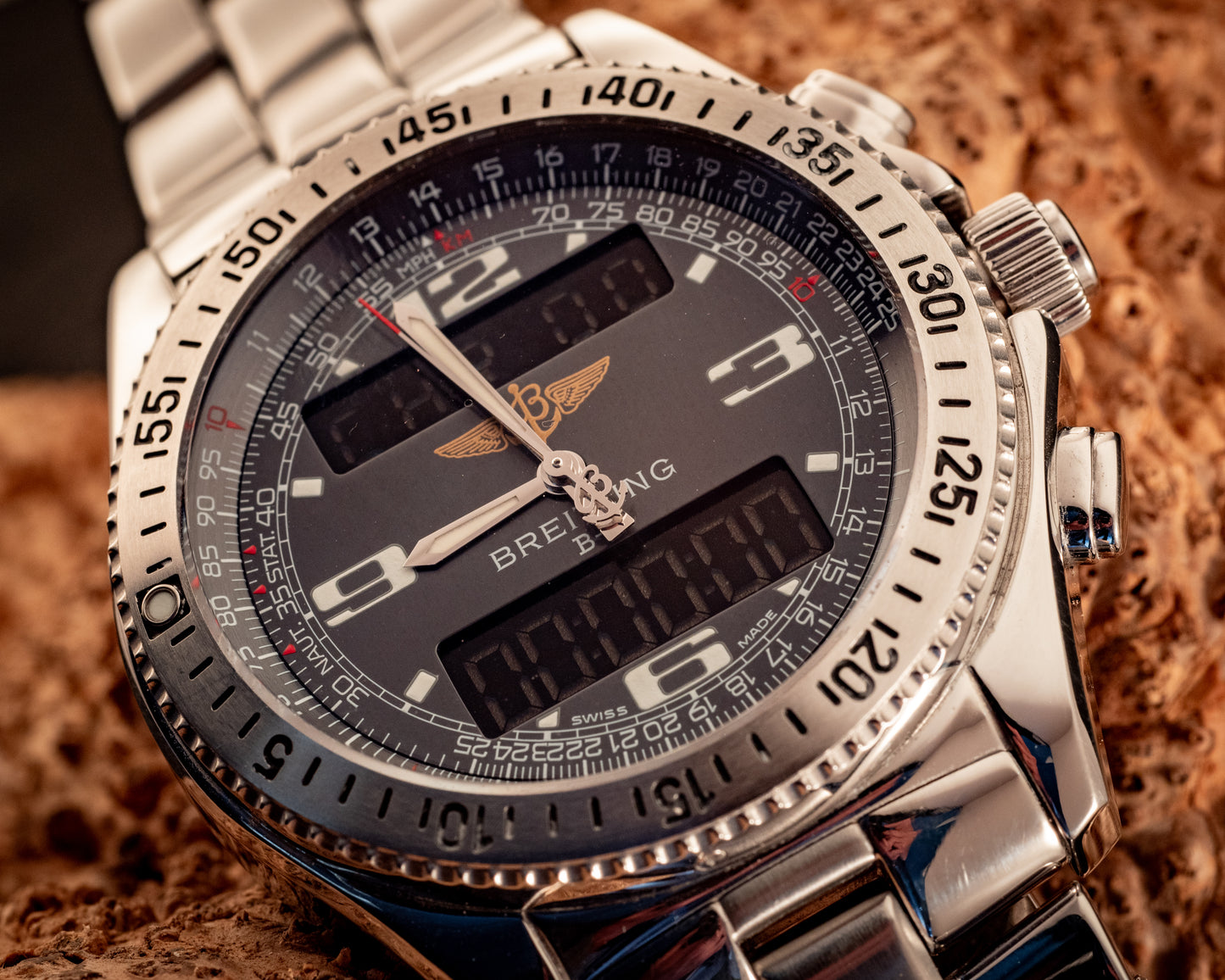 Breitling B-1 Watch Ref A68062 Travel Case
