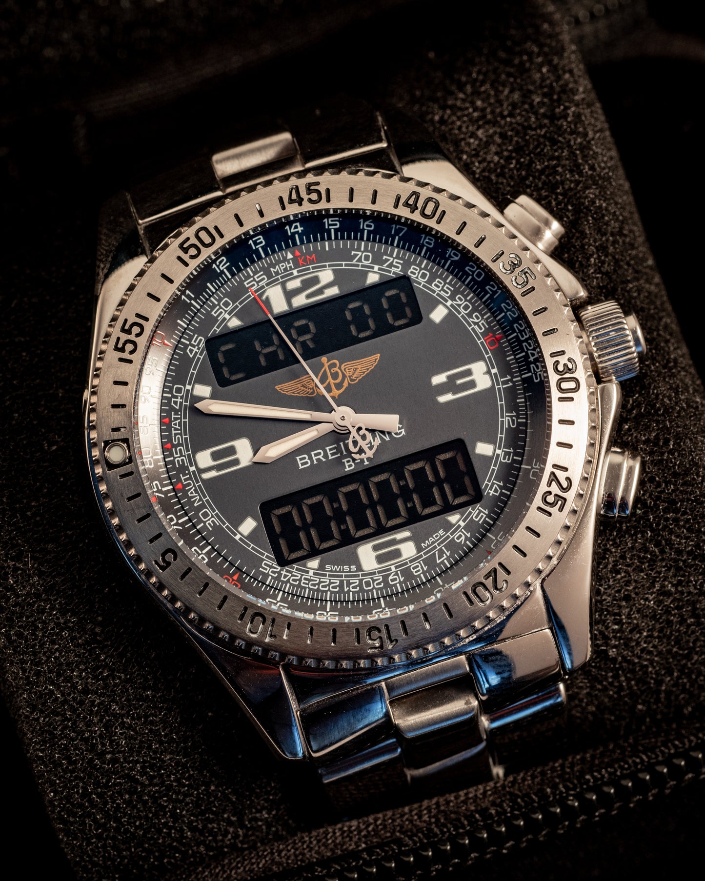 Breitling B-1 Watch Ref A68062 Travel Case