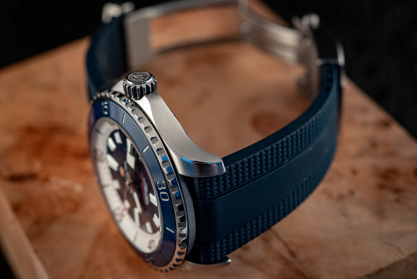 Breitling 2025 Superocean Automatic Diver 42MM Blue/White Dial Ref A17378 Box And Papers