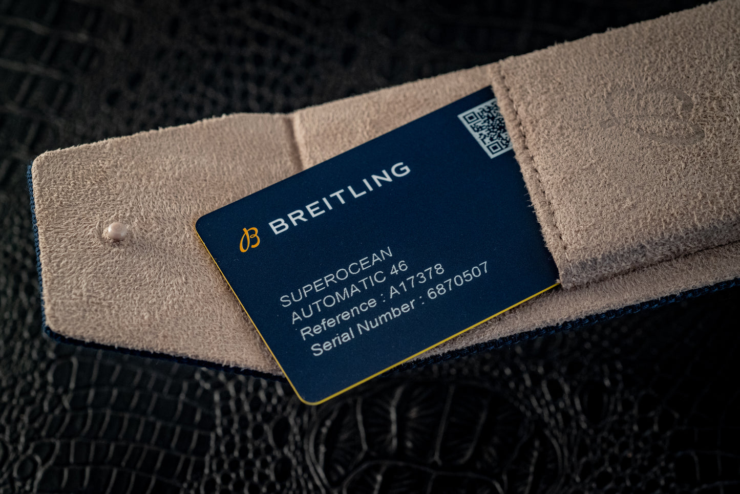 Breitling 2025 Superocean Automatic Diver 42MM Blue/White Dial Ref A17378 Box And Papers