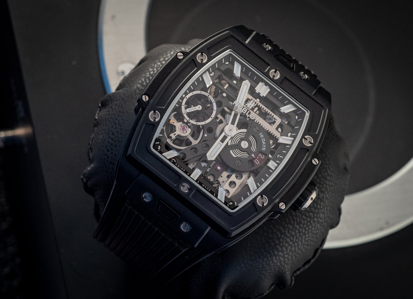 Hublot 2025 Spirit of Big Bang Meca-10 MSRP $31,200 Box And Papers Ref 614.CI.1170.RX