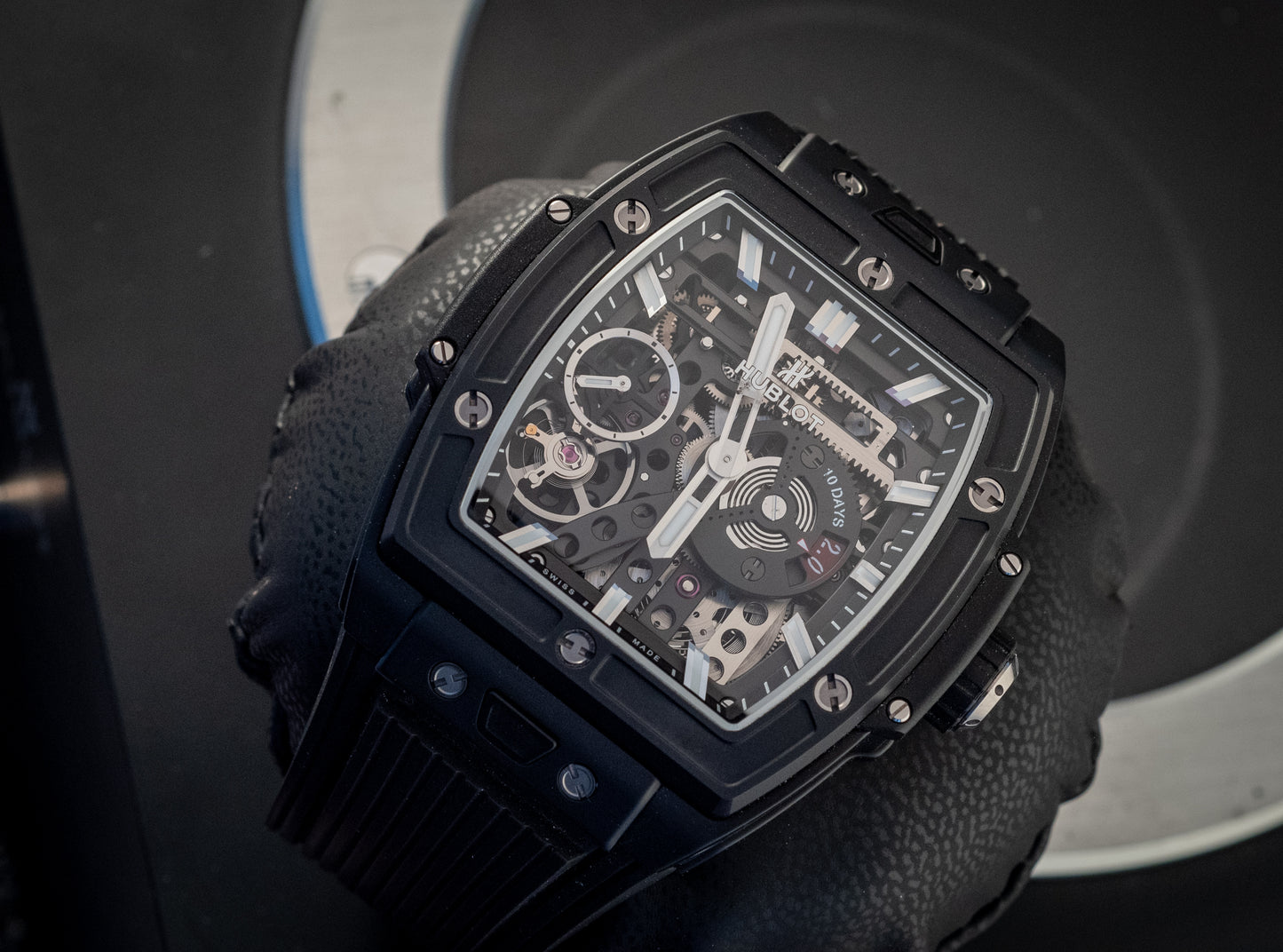 Hublot 2025 Spirit of Big Bang Meca-10 MSRP $31,200 Box And Papers Ref 614.CI.1170.RX