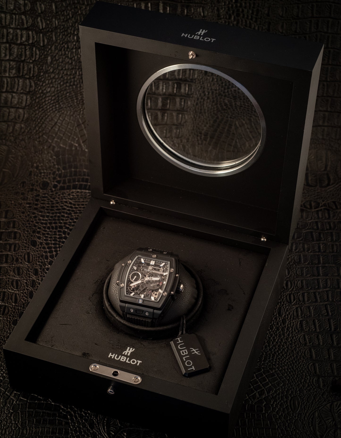 Hublot 2025 Spirit of Big Bang Meca-10 MSRP $31,200 Box And Papers Ref 614.CI.1170.RX