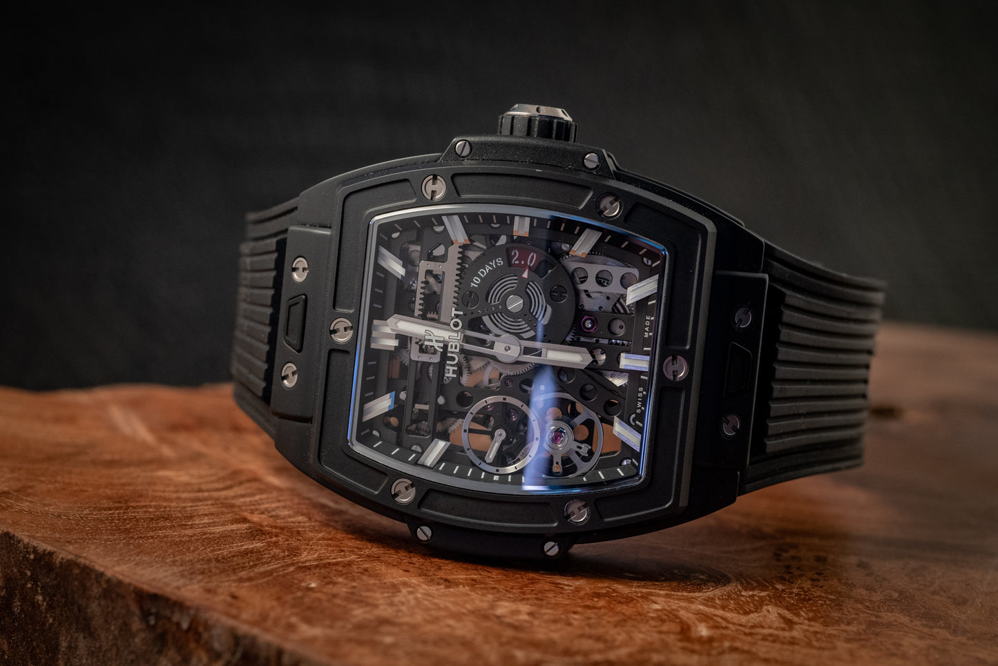 Hublot 2025 Spirit of Big Bang Meca-10 MSRP $31,200 Box And Papers Ref 614.CI.1170.RX