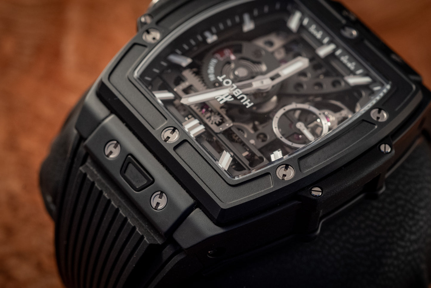 Hublot 2025 Spirit of Big Bang Meca-10 MSRP $31,200 Box And Papers Ref 614.CI.1170.RX