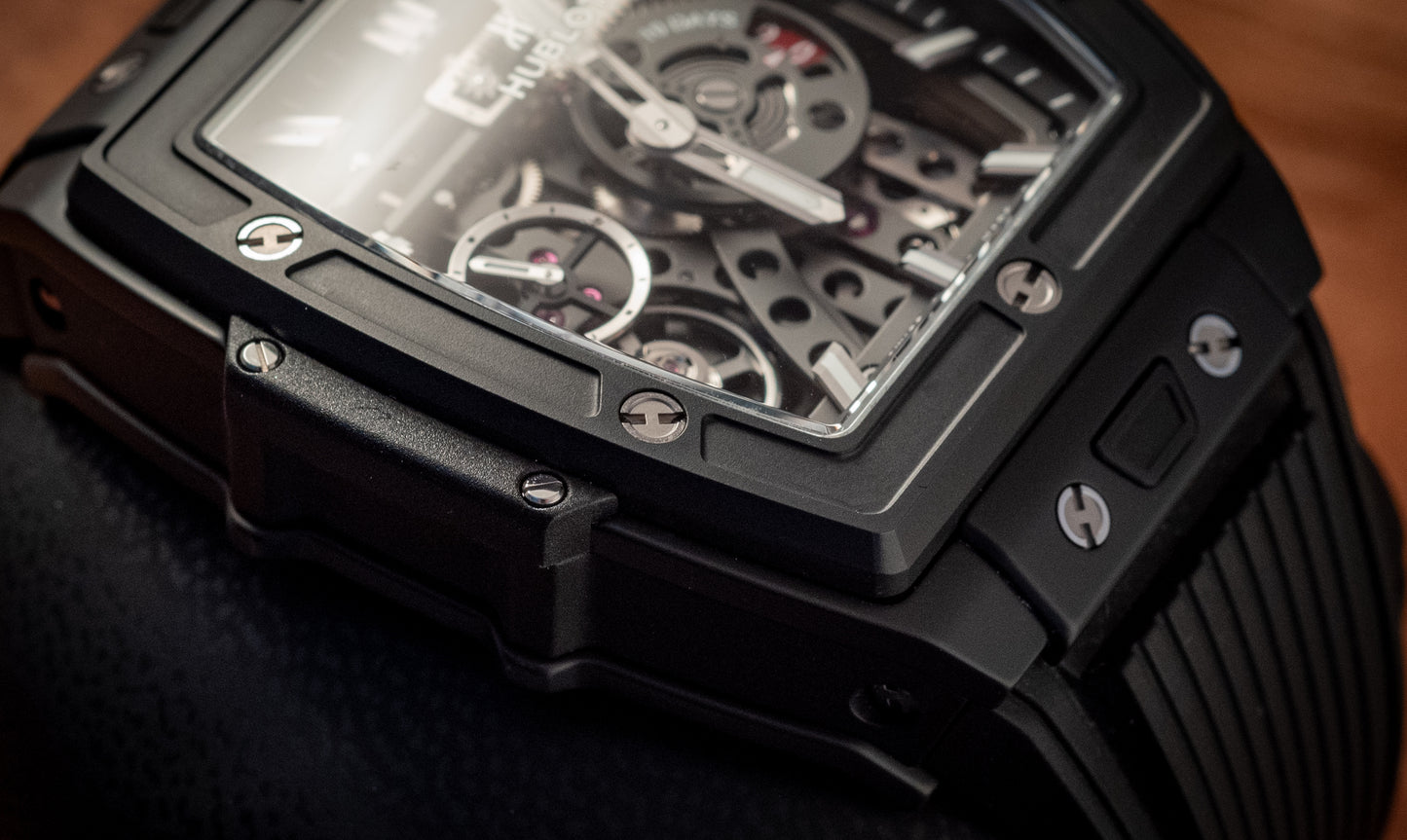 Hublot 2025 Spirit of Big Bang Meca-10 MSRP $31,200 Box And Papers Ref 614.CI.1170.RX