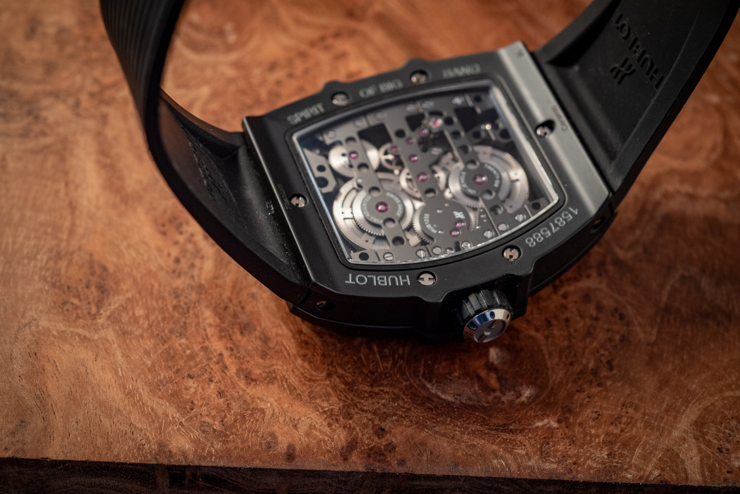 Hublot 2025 Spirit of Big Bang Meca-10 MSRP $31,200 Box And Papers Ref 614.CI.1170.RX