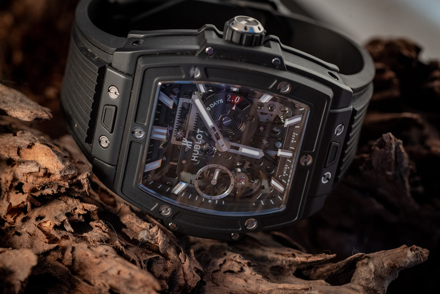 Hublot 2025 Spirit of Big Bang Meca-10 MSRP $31,200 Box And Papers Ref 614.CI.1170.RX