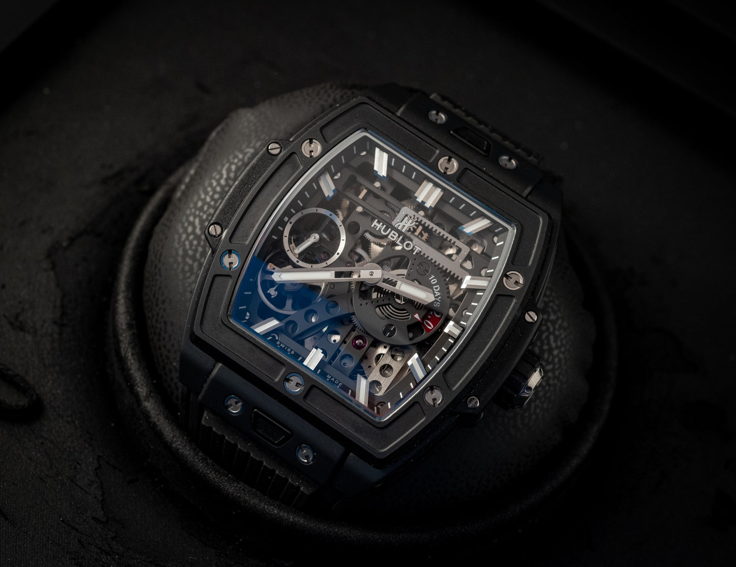 Hublot 2025 Spirit of Big Bang Meca-10 MSRP $31,200 Box And Papers Ref 614.CI.1170.RX