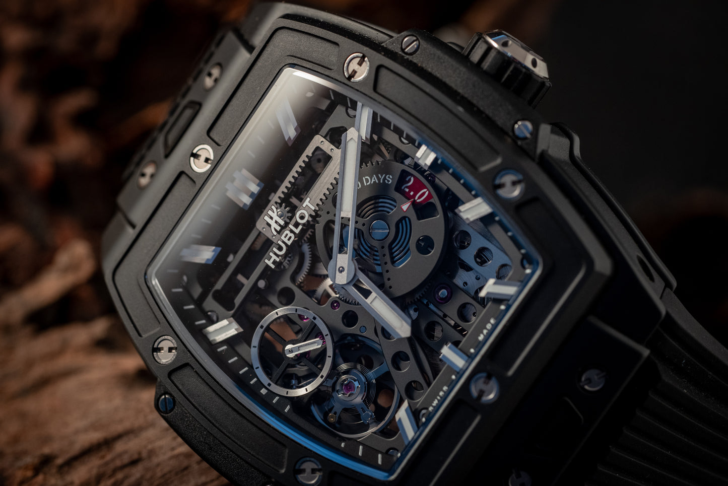 Hublot 2025 Spirit of Big Bang Meca-10 MSRP $31,200 Box And Papers Ref 614.CI.1170.RX