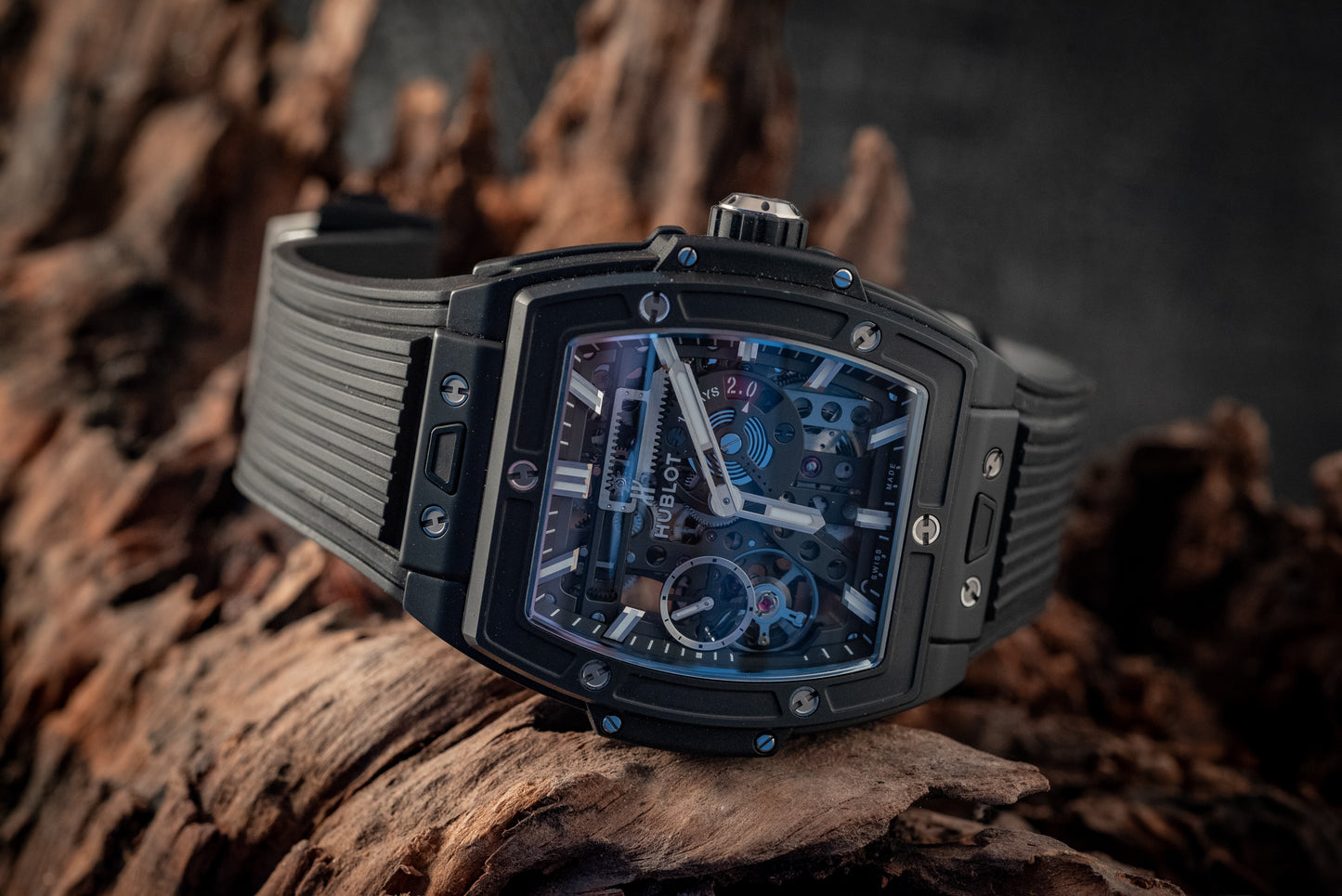 Hublot 2025 Spirit of Big Bang Meca-10 MSRP $31,200 Box And Papers Ref 614.CI.1170.RX