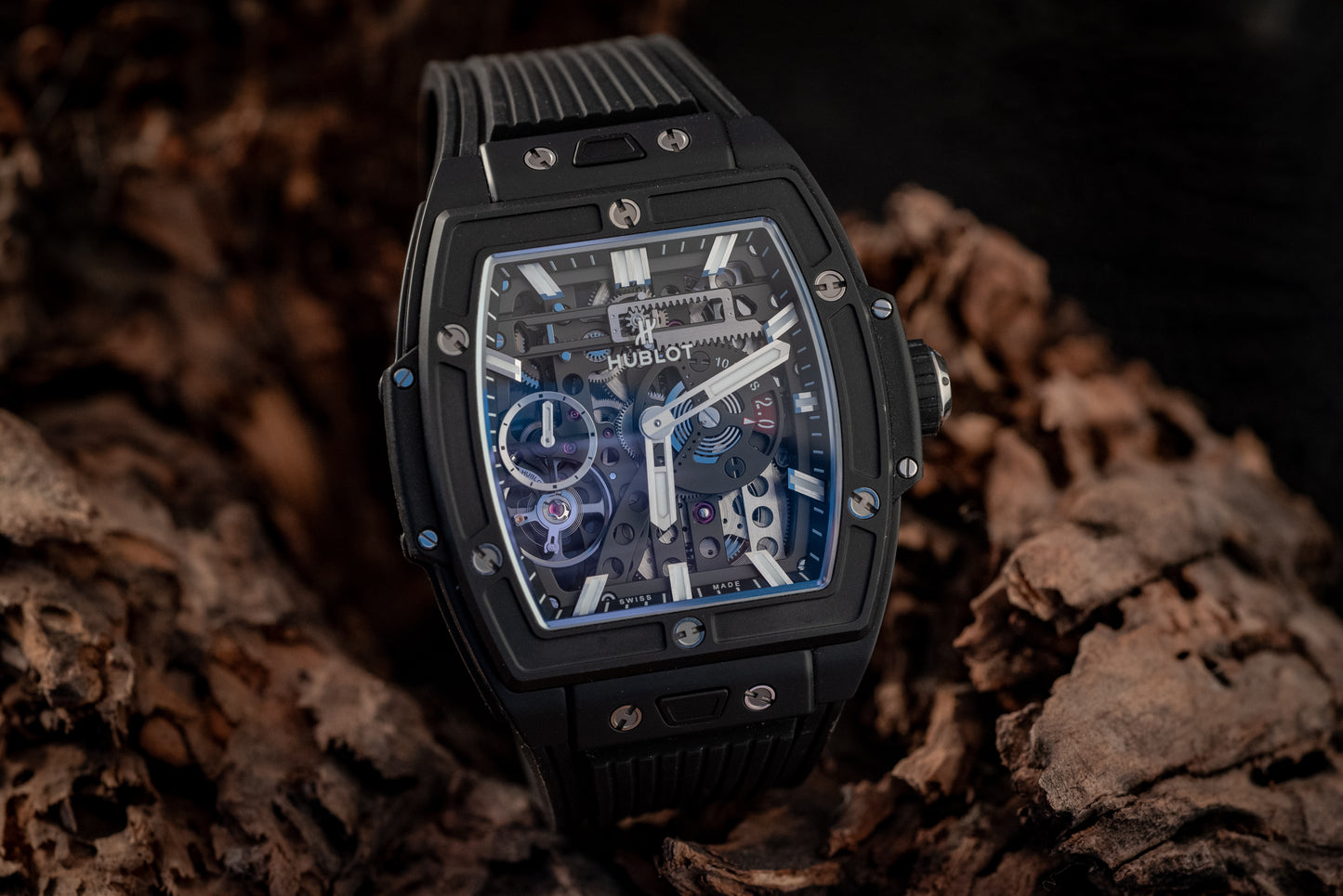 Hublot 2025 Spirit of Big Bang Meca-10 MSRP $31,200 Box And Papers Ref 614.CI.1170.RX