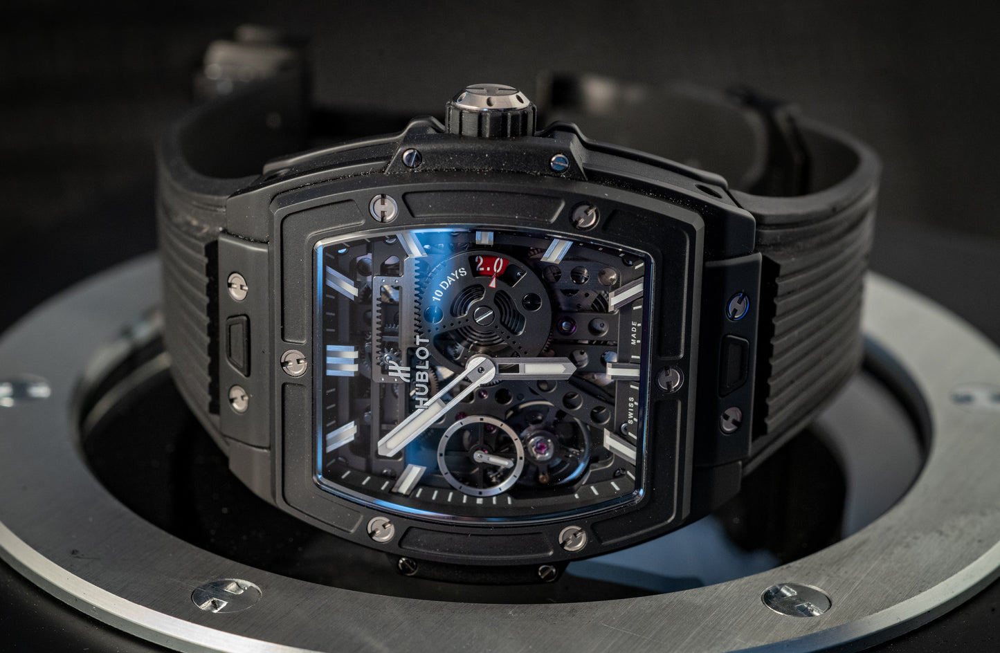 Hublot 2025 Spirit of Big Bang Meca-10 MSRP $31,200 Box And Papers Ref 614.CI.1170.RX