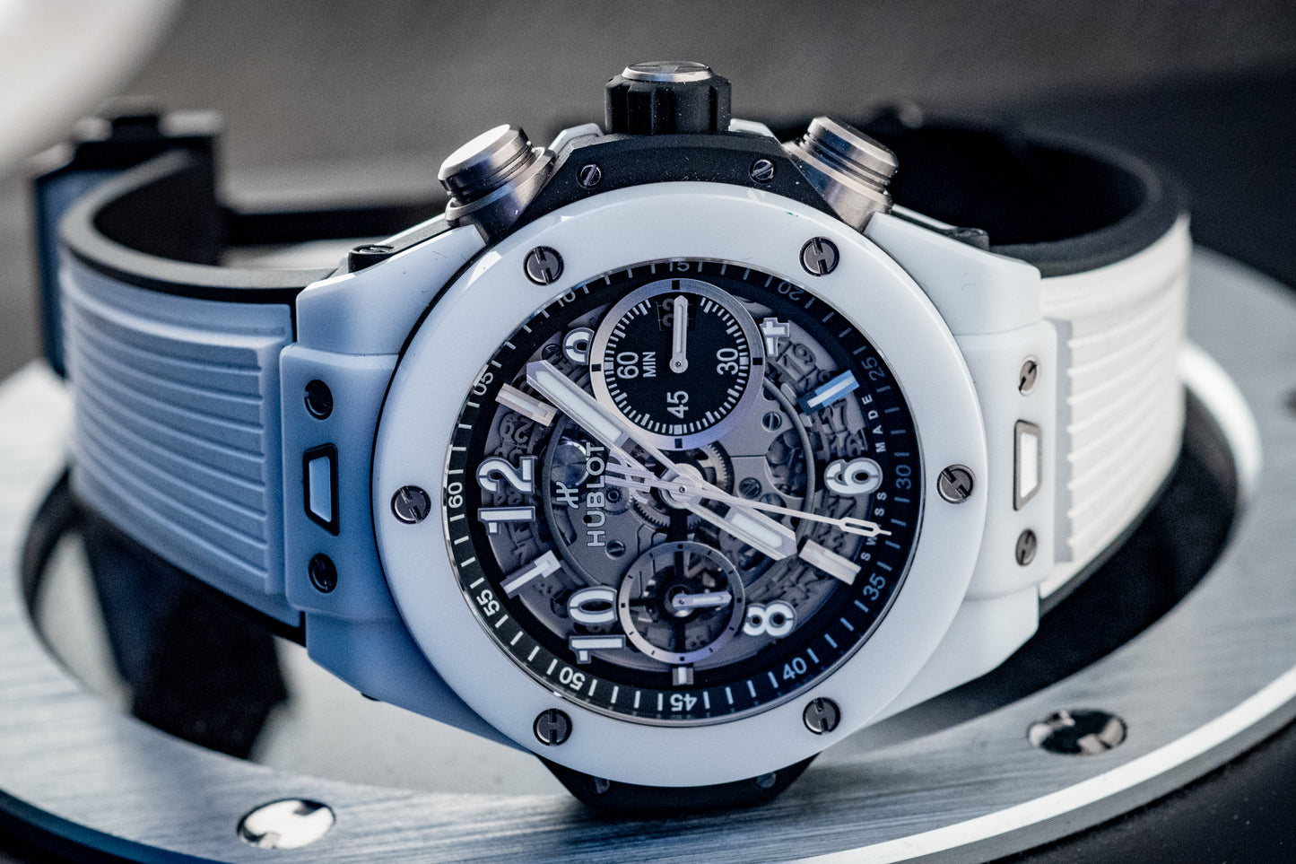 Hublot Big Bang Unico 2022 Ceramic 44MM Box And Papers Ref 421.HX.1170.RX