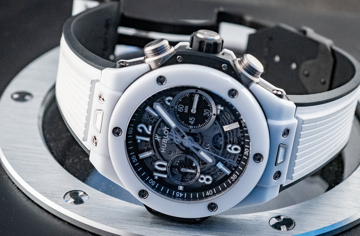 Hublot Big Bang Unico 2022 Ceramic 44MM Box And Papers Ref 421.HX.1170.RX