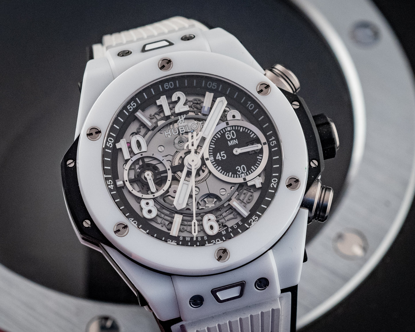 Hublot Big Bang Unico 2022 Ceramic 44MM Box And Papers Ref 421.HX.1170.RX
