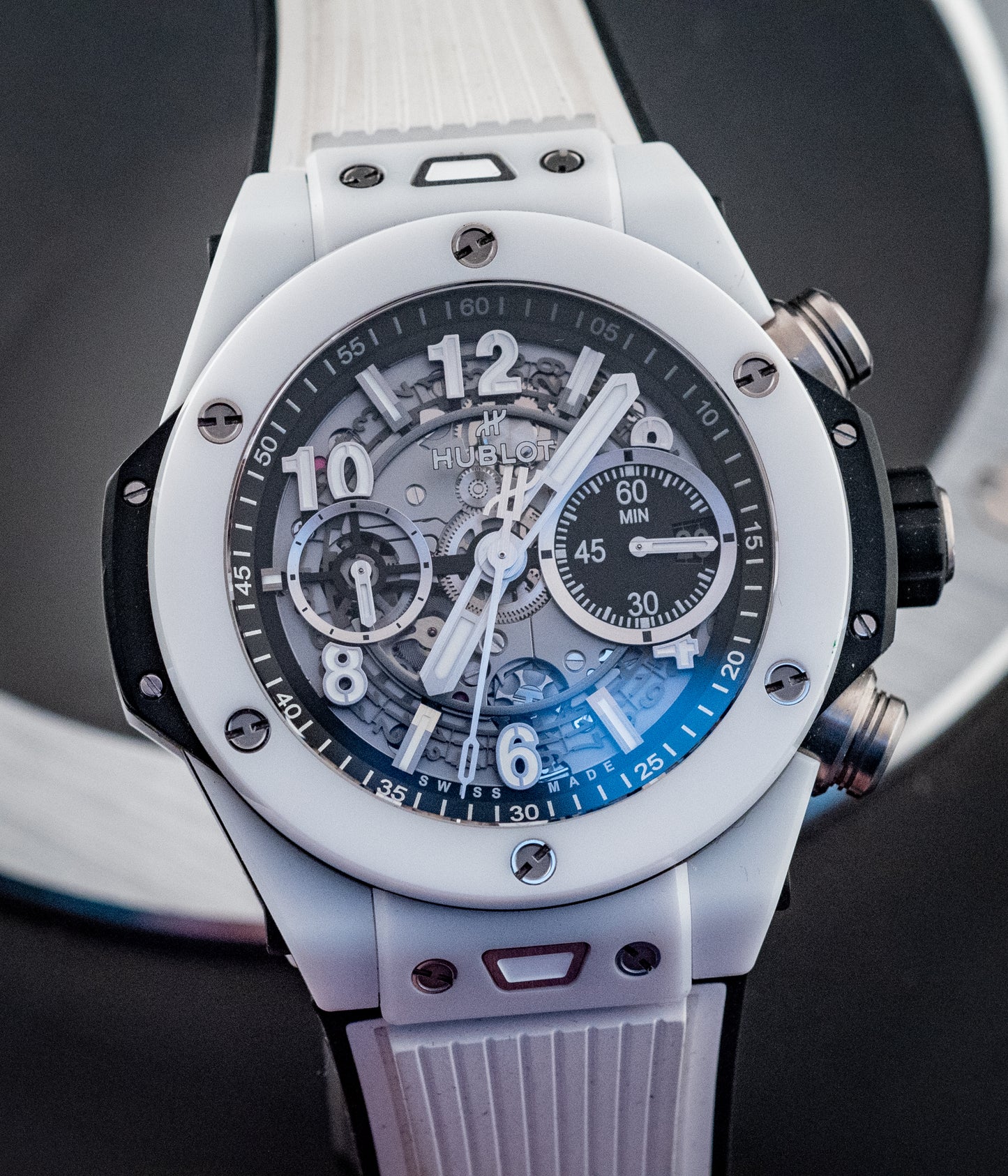 Hublot Big Bang Unico 2022 Ceramic 44MM Box And Papers Ref 421.HX.1170.RX