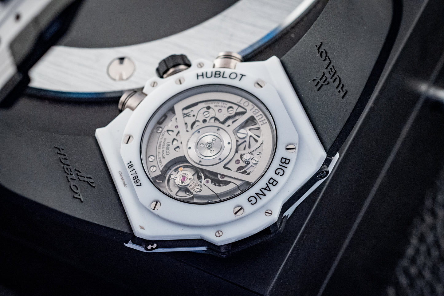 Hublot Big Bang Unico 2022 Ceramic 44MM Box And Papers Ref 421.HX.1170.RX