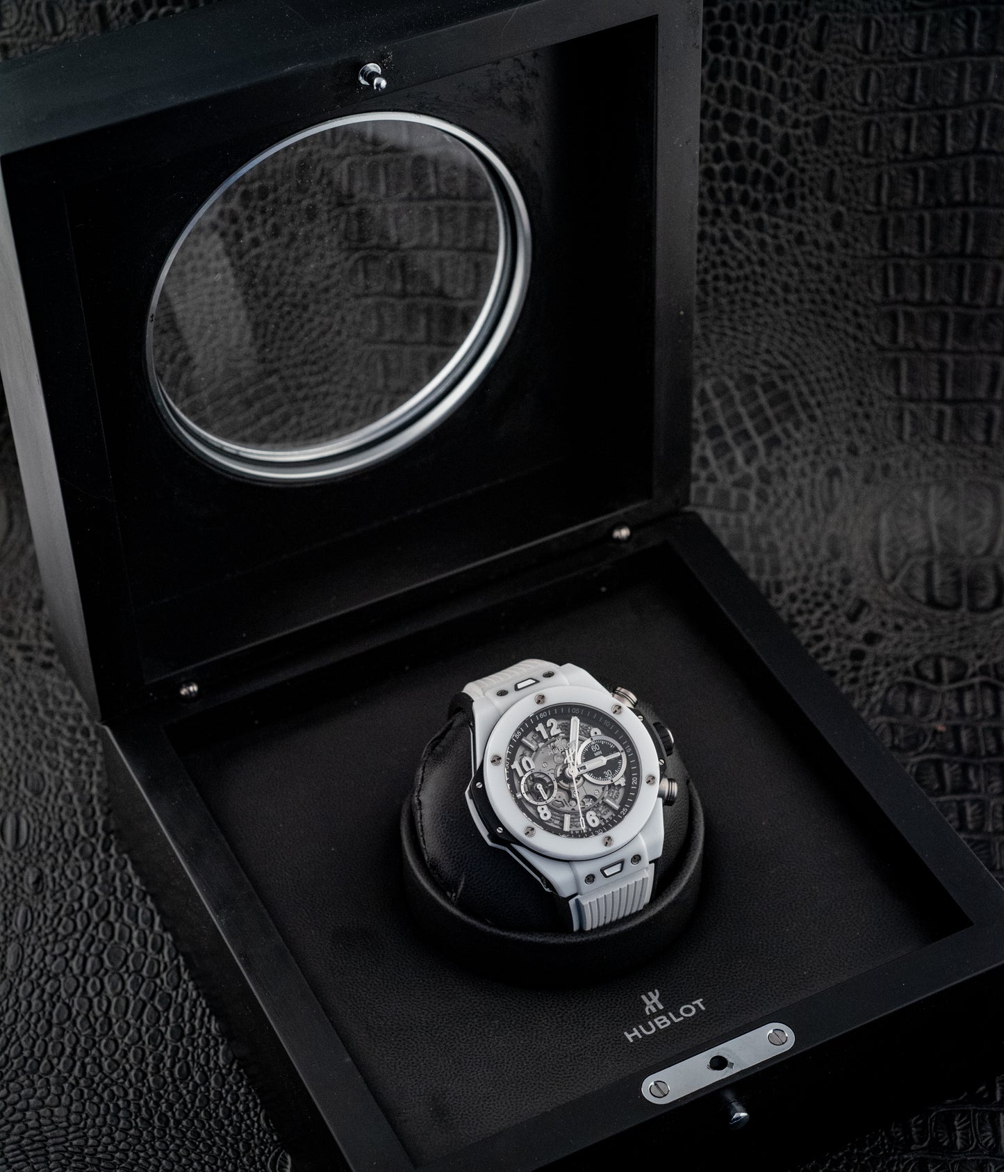 Hublot Big Bang Unico 2022 Ceramic 44MM Box And Papers Ref 421.HX.1170.RX