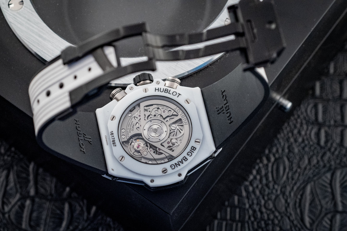 Hublot Big Bang Unico 2022 Ceramic 44MM Box And Papers Ref 421.HX.1170.RX